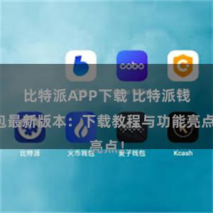 比特派APP下载 比特派钱包最新版本：下载教程与功能亮点！