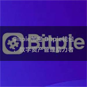 Bitpie加密 Bitpie钱包：数字资产管理助力者