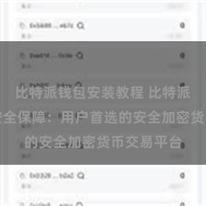 比特派钱包安装教程 比特派数字资产安全保障：用户首选的安全加密货币交易平台