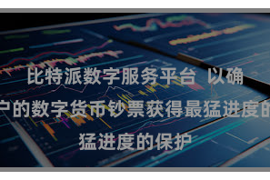 比特派数字服务平台  以确保用户的数字货币钞票获得最猛进度的保护