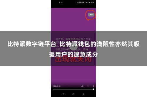 比特派数字链平台  比特派钱包的浅陋性亦然其吸援用户的遑急成分