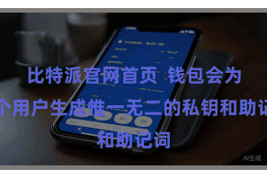 比特派官网首页  钱包会为每个用户生成惟一无二的私钥和助记词